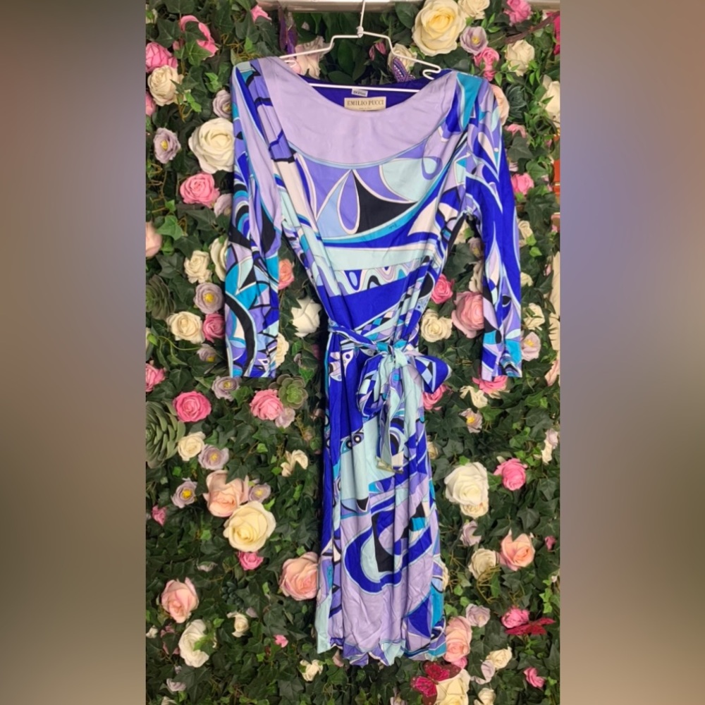 🚫 SOLD Emilio Pucci belted dress